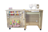 Horn - Crown MKIII Sewing Machine Cabinet (Flat Packed)