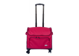 Horn Small Sewing Machine Trolley Bag - Cherry Red