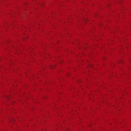 Quilt Backing - Flutter Quilt Backing Fabric - 280 Width Printed - Red