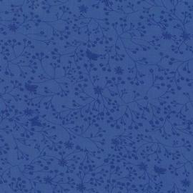 Quilt Backing - Flutter Quilt Backing Fabric - 280 Width Printed - Blue