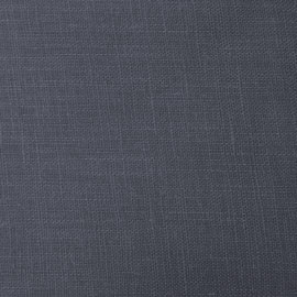 Hobbysew - 100% LINEN 14x14 PLAIN DYED FABRIC - BLACK