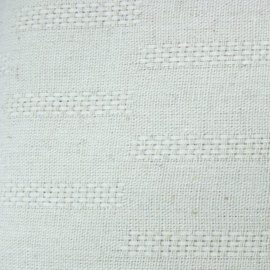 Hobbysew - 100% LINEN 14x14 PLAIN DYED FABRIC - TEXTURED NEUTRAL 1
