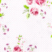 Birch Fabric - Fabric Gutermann X Birch Summer Loft Roses 110cm X 10Mt 100% Co White-Rose Pink-372
