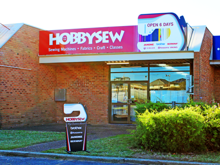 Hobbysew Penrith Store Button