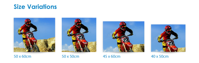 Diamond Painting Size variations